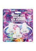 Light Up Pecker Ice Cubes - Clear