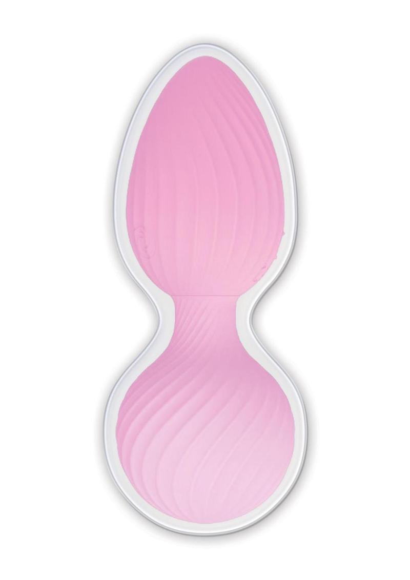 Wet Dreams Two Timer Rechargeable Silicone Pleasure Ball - Pink