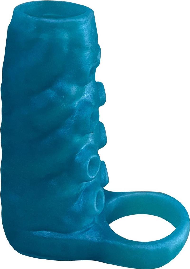 Monster Romance Octo Silicone Penis Sleeve - Blue