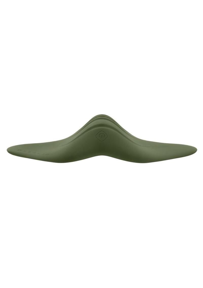 Gender X Pleasure Pad Rechargeable Silicone Clitoral Stimulator - Green