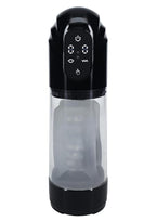 Pumped TechnoThrust 10 Function Rechargeable Automatic Masturbator - Black