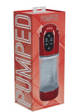 Pumped TechnoThrust 10 Function Automatic Masturbator - Metallic Red