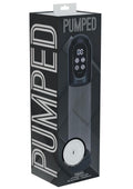 Pumped Engage 6 Function Automatic Rechargeable Penis Pump - Gun Metal