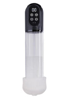 Pumped Engage 6 Function Automatic Rechargeable Penis Pump - Gun Metal