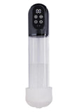 Pumped Engage 6 Function Automatic Rechargeable Penis Pump - Gun Metal