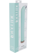 Loveline Aurora 10 Function G-Spot Rechargeable Glass Vibrator 6.3in - Green