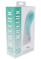 Loveline Mist 10 Function Rechargeable Silicone Finger Vibrator - Green