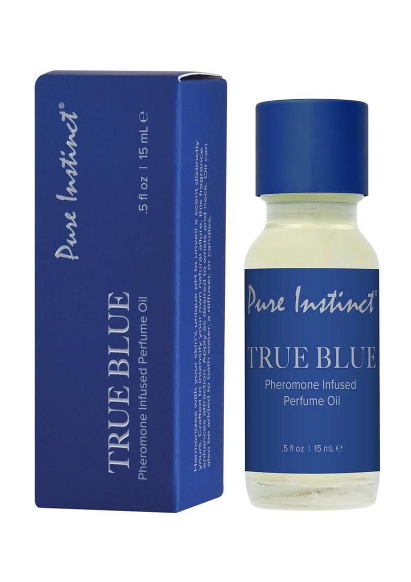 Pure Instinct Pheromone Perfume Oil Dropper - True Blue - 15ml/0.5oz