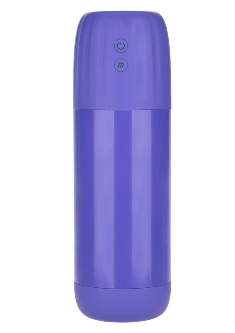 CalExotics Connect Rechargeable Stroker with Vibration and Suction - Purple