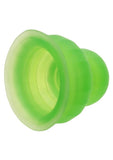 Pop Sock Tickler Reversible Textured Stroker - Green