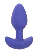 CalExotics Connect Tapered Probe Rechargeable Silicone App Compatible Anal Vibrator - Purple