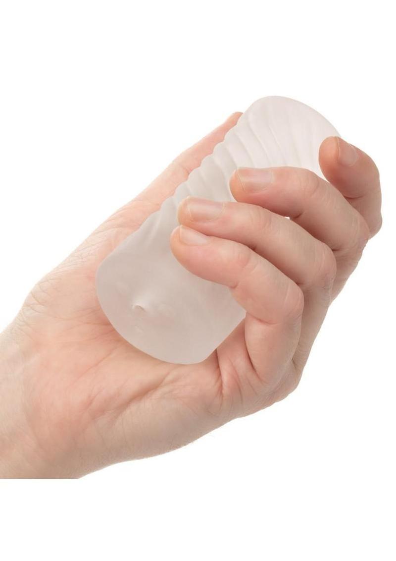 Pop Sock Beaded Stroker - Clear