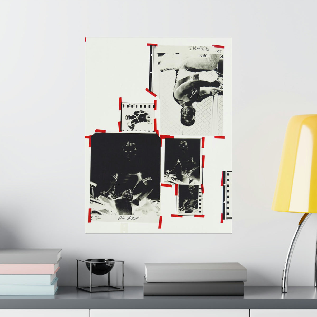 90S VINTAGE GAY PORN TRANSPARENCY Matte Vertical Poster