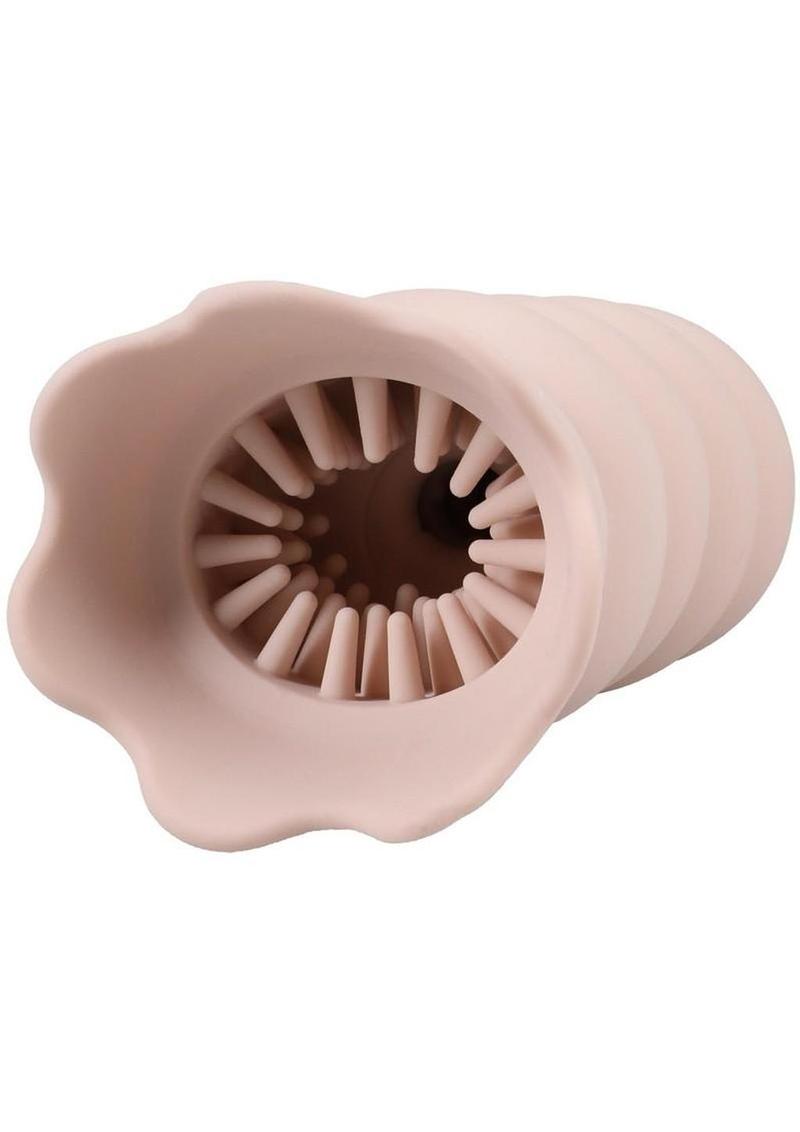 Fantasy Fuckers The Worm Ultraskyn Textured Stroker - Vanilla