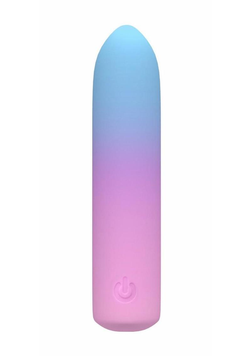 Play With Me Berry Burst Rechargeable Silicone Bullet - Multicolor