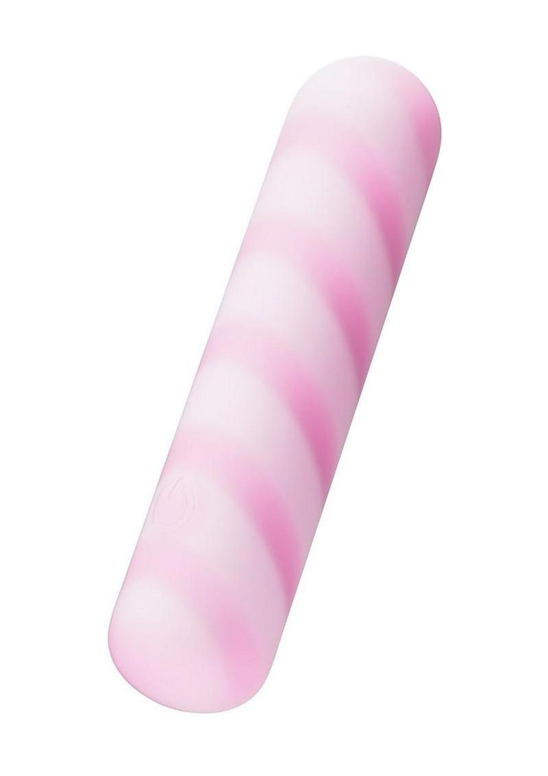 Play With Me Sugar Crush Rechargeable Silicone Bullet - Pink
