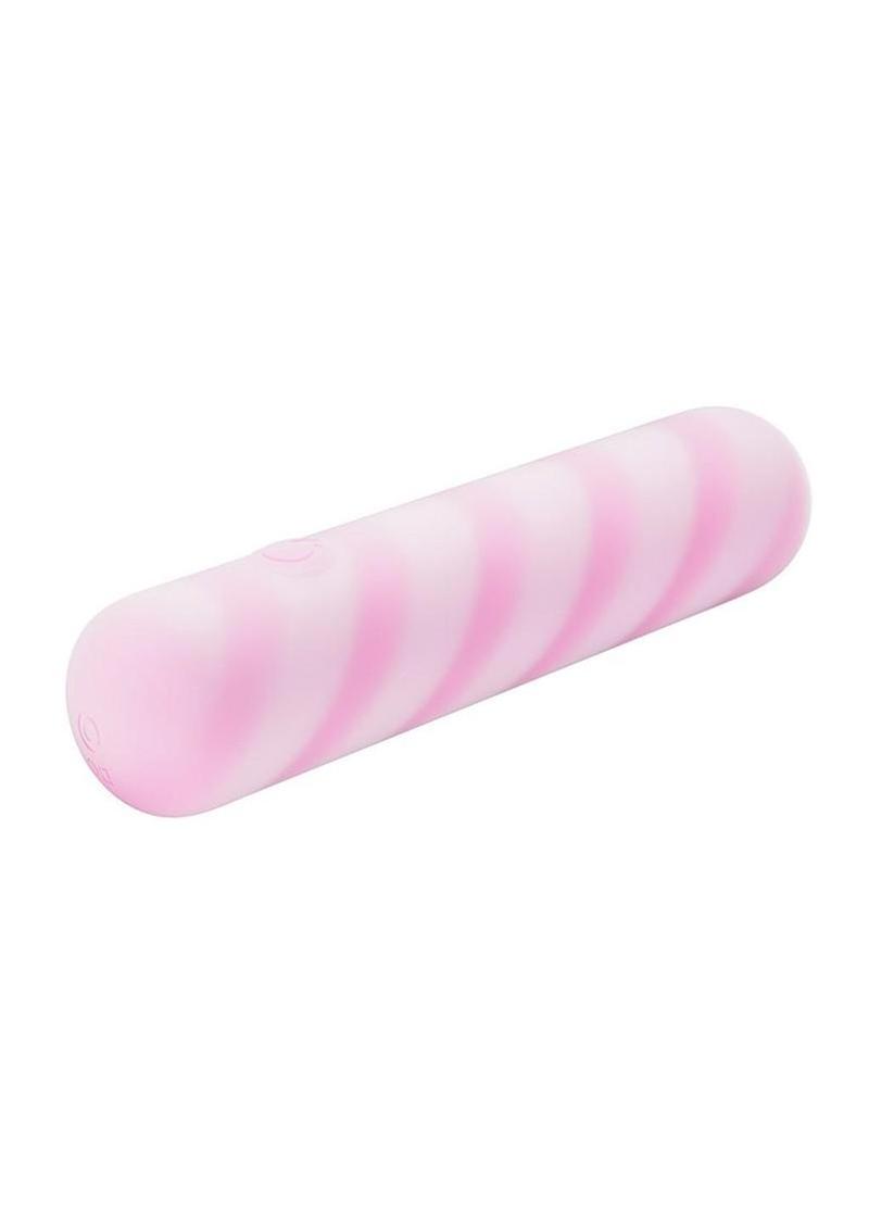 Play With Me Sugar Crush Rechargeable Silicone Bullet - Pink