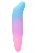 Play With Me Dolphin Kisses Rechargeable Silicone G-Spot Bullet Vibrator - Multicolor