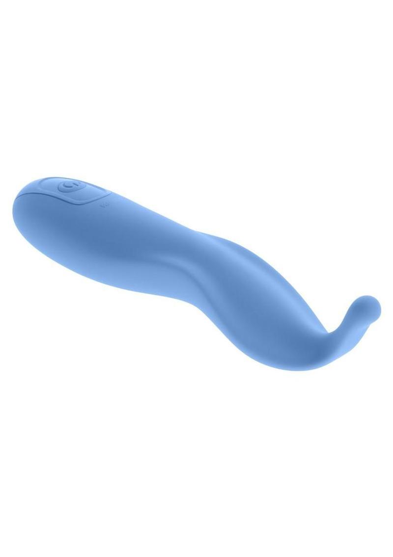 Selopa Tender Tickler Rechargeable Silicone Vibrator - Blue