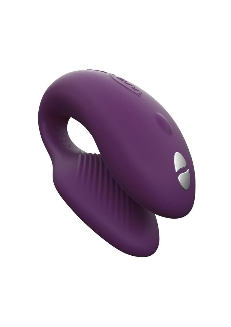 We-Vibe Chorus Rechargeable Couples Vibrator with Squeeze Remote Control - Purple