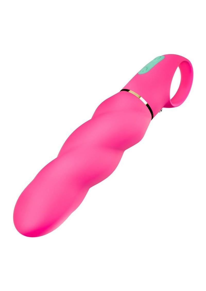Aria Amazing AF Rechargeable Silicone Vibrator - Fuchsia