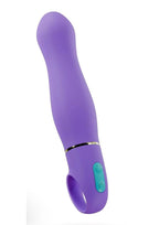 Aria Exciting AF Silicone Rechargeable Vibrator - Indigo Blue