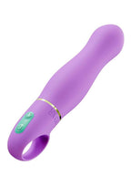 Aria Exciting AF Silicone Rechargeable Vibrator - Indigo Blue