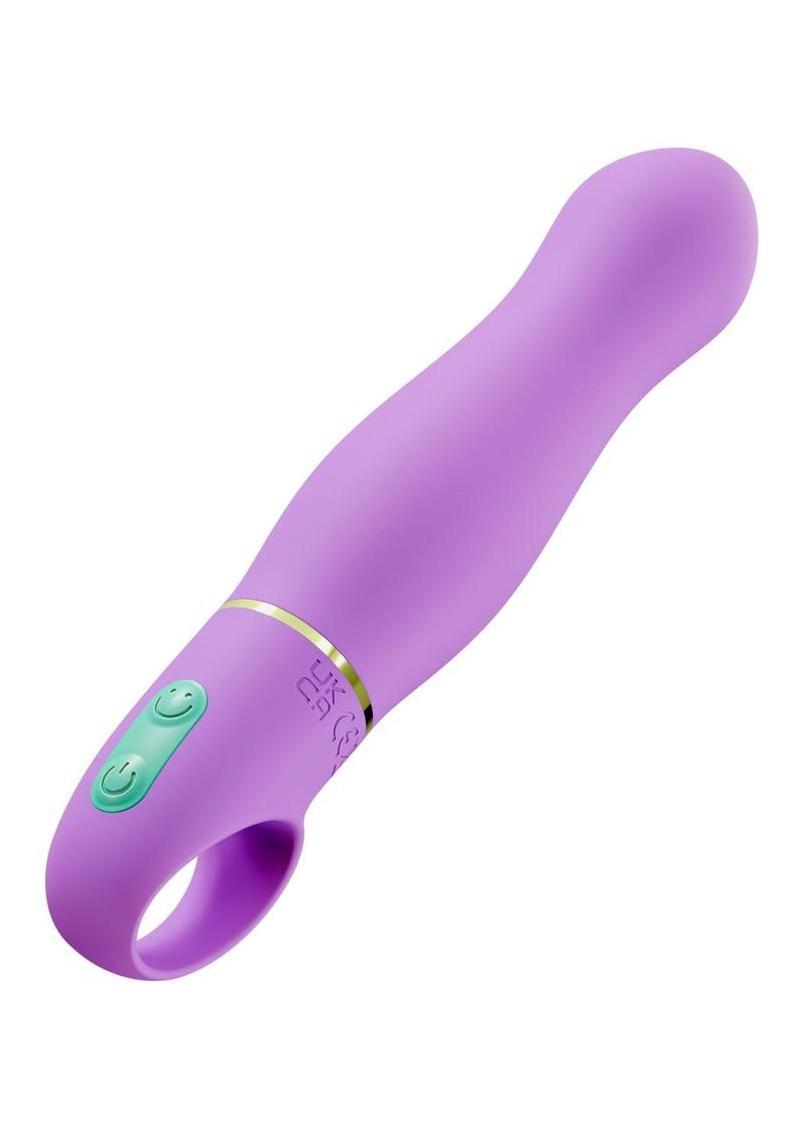 Aria Exciting AF Silicone Rechargeable Vibrator - Indigo Blue