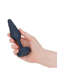 Lux Active Twist Rechargeable Silicone Anal Plug - Large - Blue