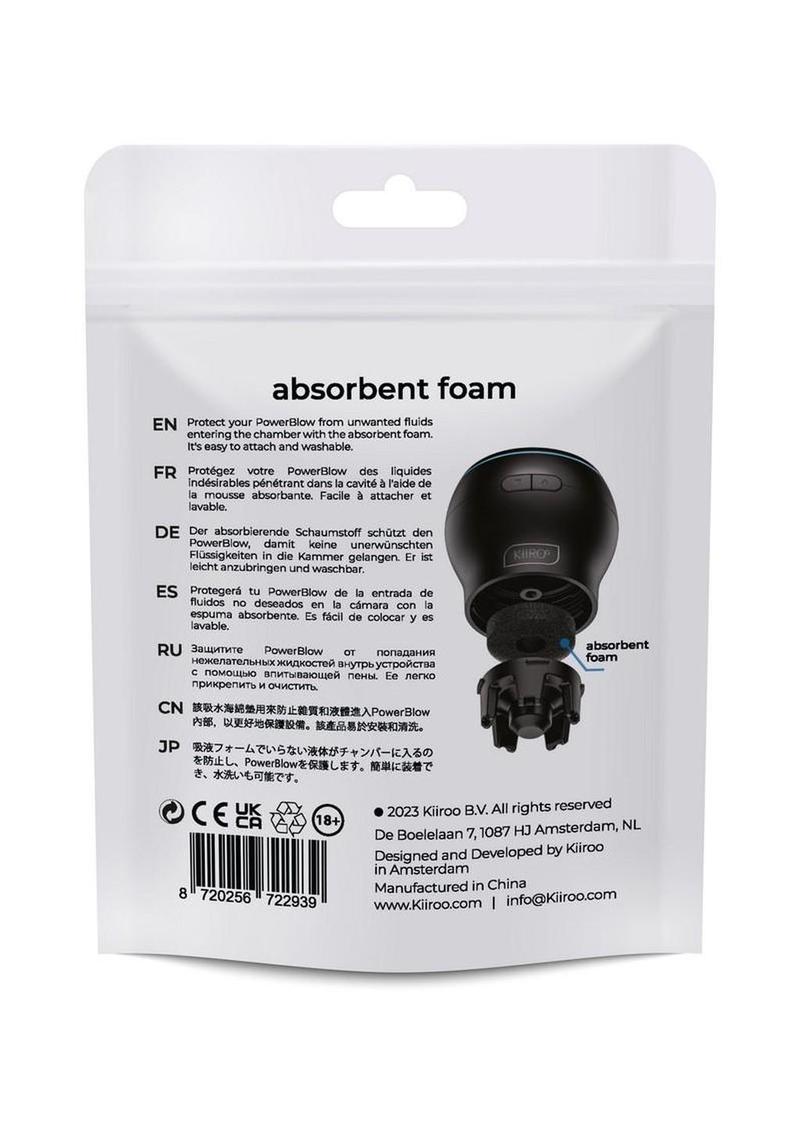 Kiiroo Powerblow Absorbent Foam (5 Pack)