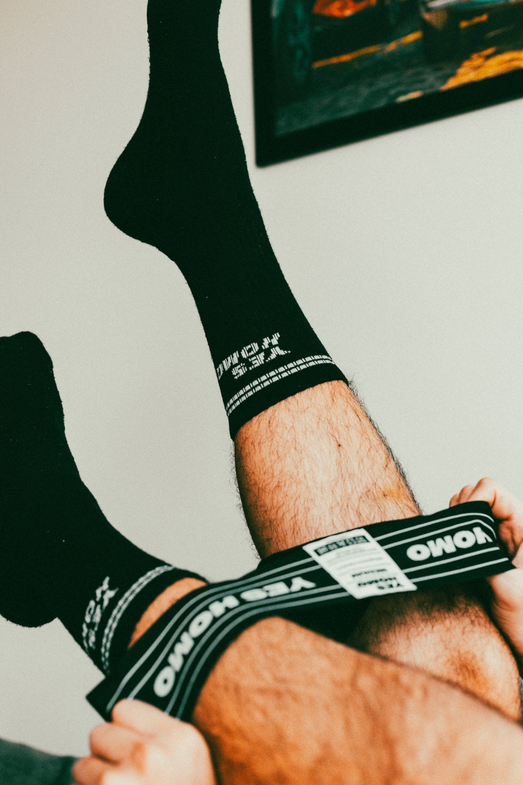 Yes Homo Socks - Black