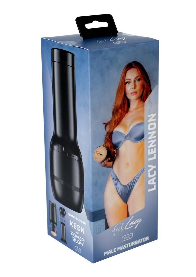 Kiiroo Feel Lacy Lennon Pussy Stroker - Vagina - Vanilla