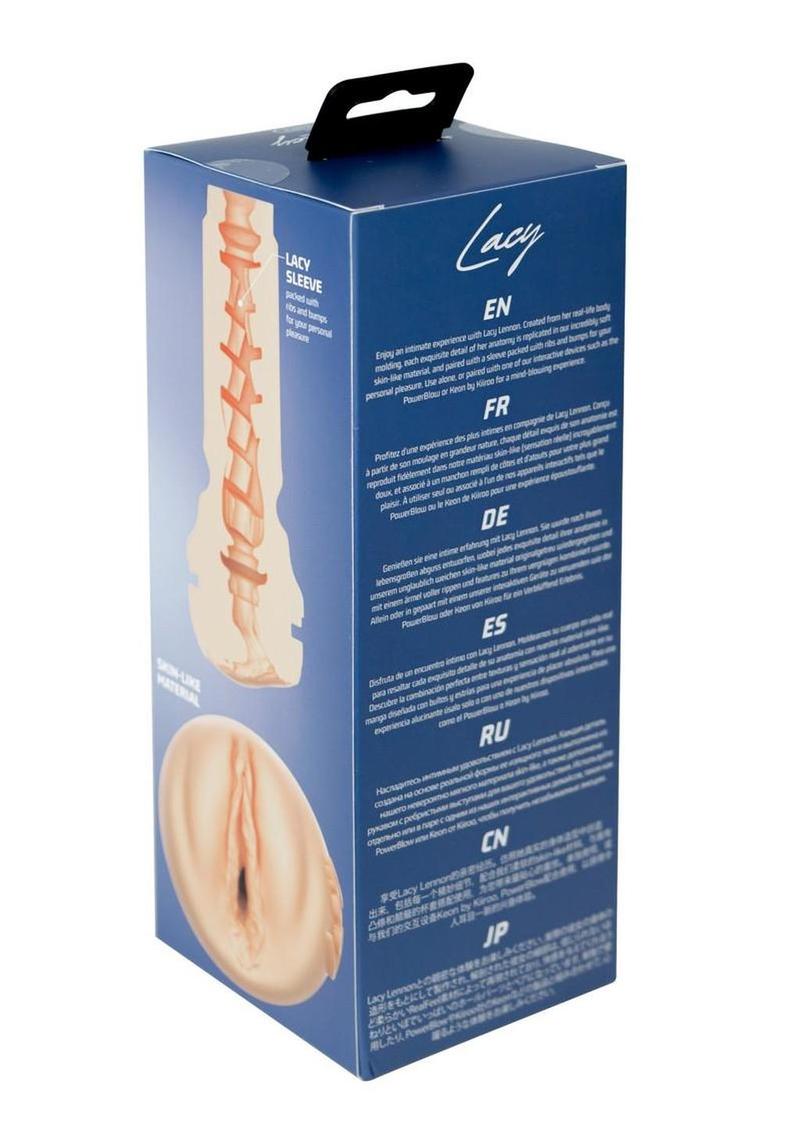 Kiiroo Feel Lacy Lennon Pussy Stroker - Vagina - Vanilla
