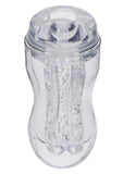 Selopa Stroke of Luck Masturbator with Vibrating C-Ring - Clear