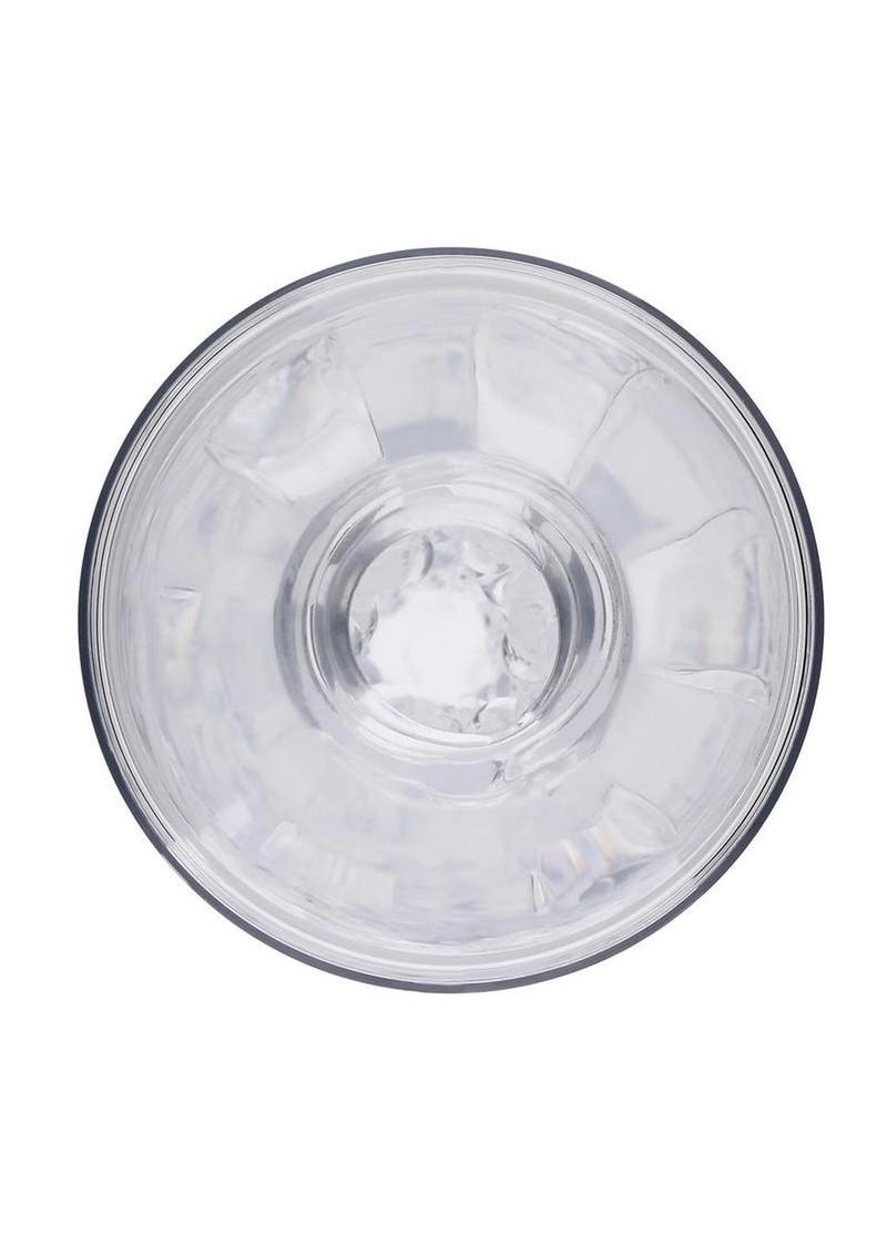 Selopa Stroke of Luck Masturbator with Vibrating C-Ring - Clear