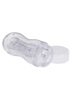 Selopa Stroke of Luck Masturbator with Vibrating C-Ring - Clear