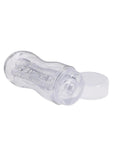 Selopa Stroke of Luck Masturbator with Vibrating C-Ring - Clear