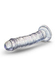 Naturally Yours Gala Dildo 6in - Sparkling Clear
