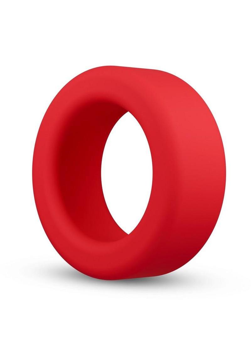 Performance Plus Pursuit Silicone Cock Ring - Red