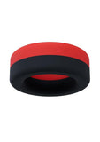Performance Plus Takeoff Silicone Cock Ring - Red/Black