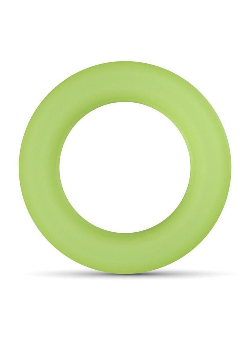 Performance Plus Flash Silicone Glow in the Dark Cock Ring Set (2 Piece) - Assorted Colors