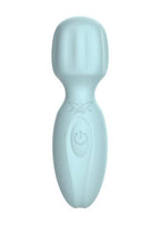 Pixey 2GO Rechargeable Silicone Mini Wand - Ocean Green