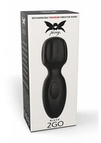 Pixey 2GO Rechargeable Silicone Mini Wand - Black