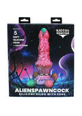 Monstar Cox Alienspawn Cock Silicone Dildo - Pink