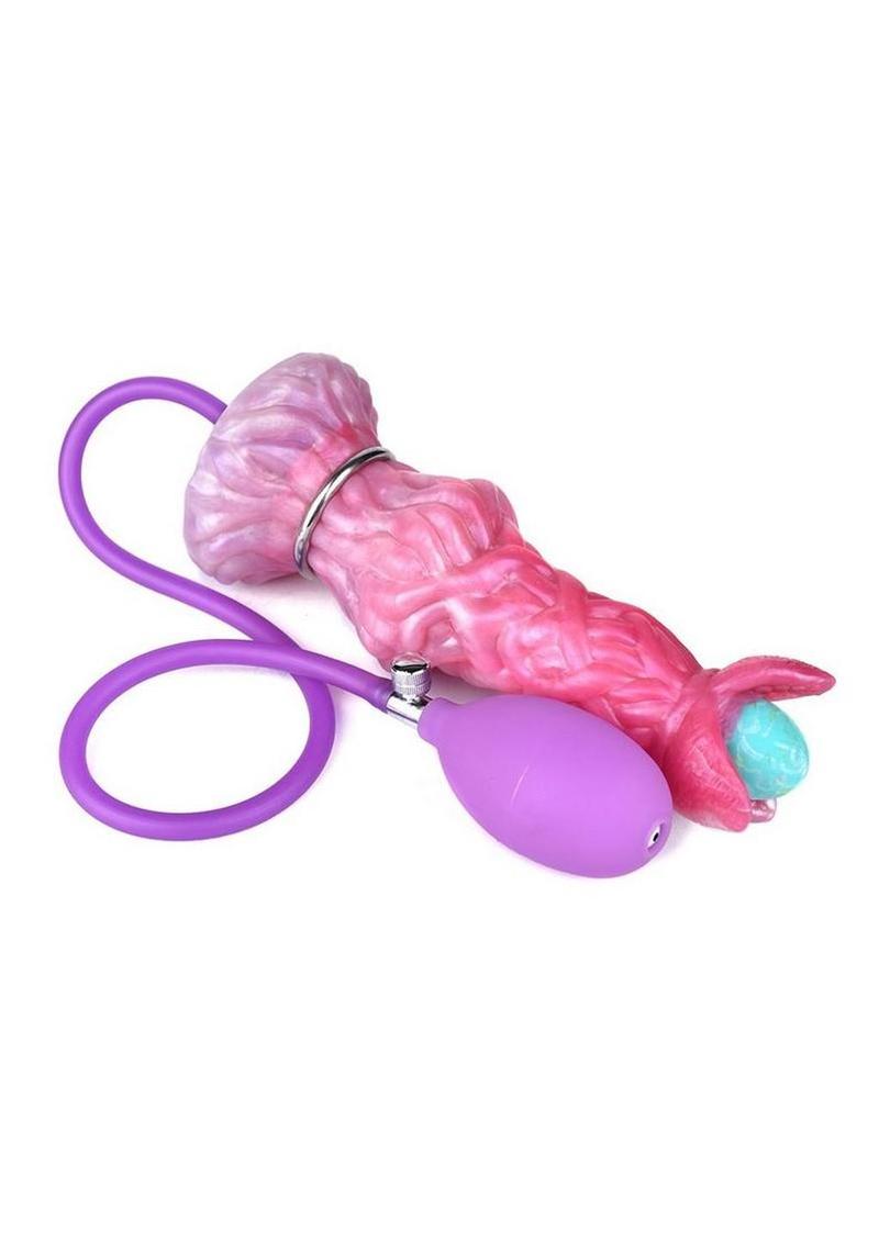 Monstar Cox Alienspawn Cock Silicone Dildo - Pink
