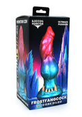 Monstar Cox FrostFang Cock Silicone Dildo - Pink/Blue