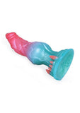Monstar Cox FrostFang Cock Silicone Dildo - Pink/Blue