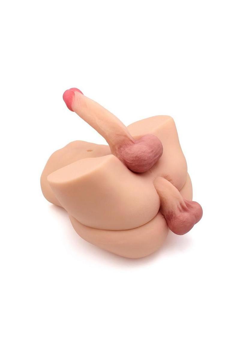Kiotos Masturbator Penis in Ass & Dildo - Vanilla
