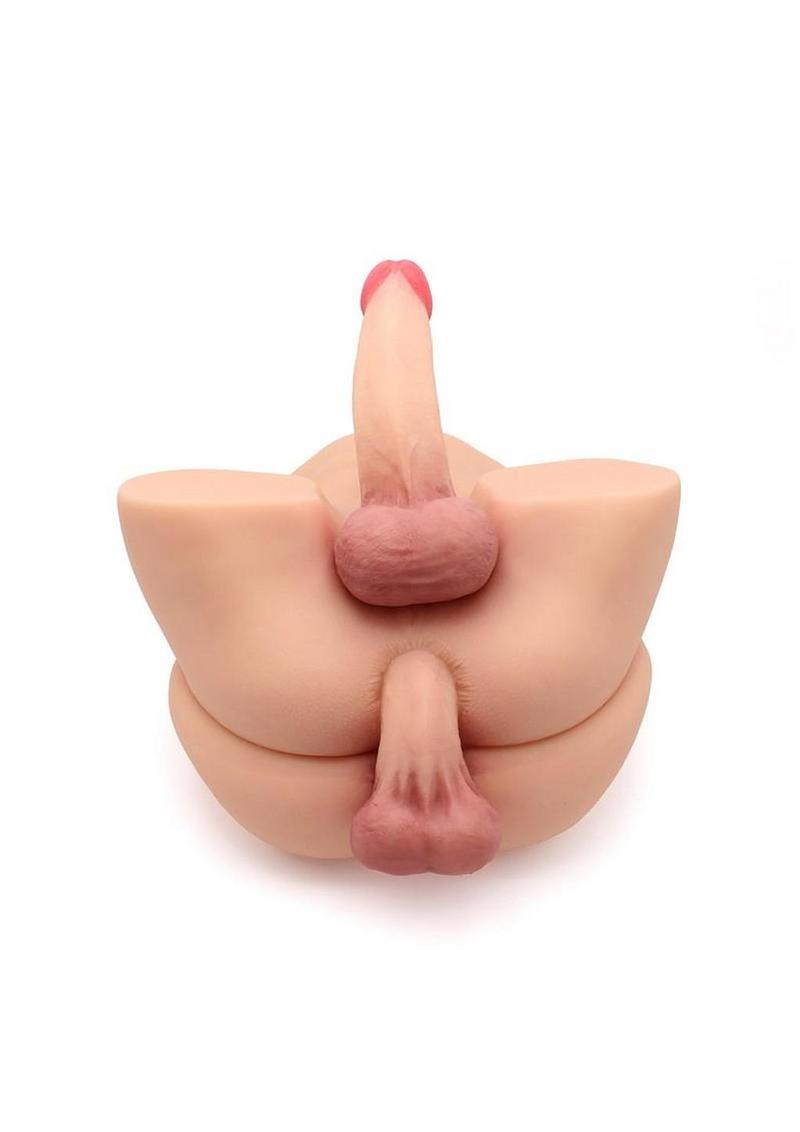 Kiotos Masturbator Penis in Ass & Dildo - Vanilla