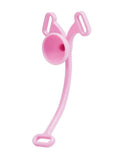 Blueline Piss-Thru Flying "V" Male to Female No Nub Feminizer Transformation Device - Pink